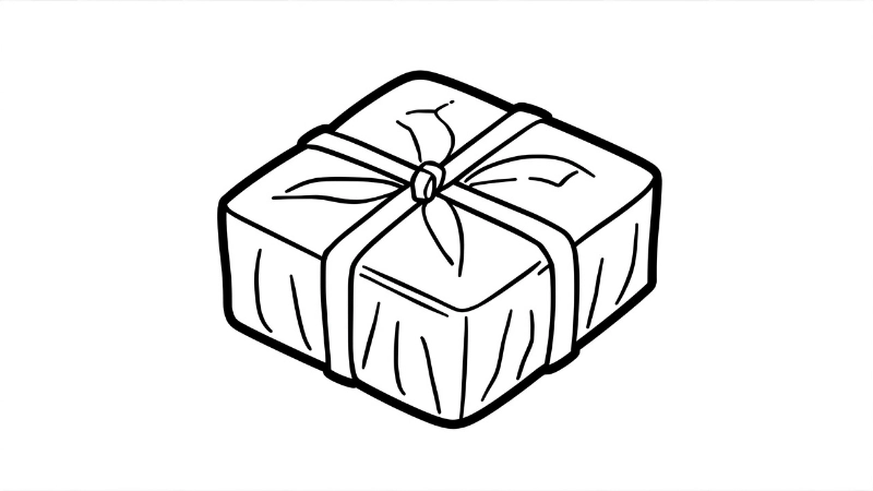 Thiết kế hình ảnh bánh chưng tết vector sắc nét để in ấn