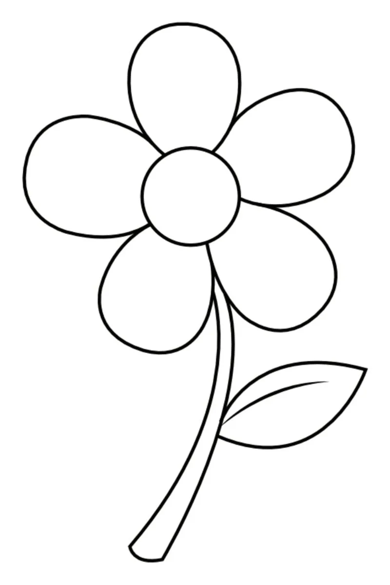 Tải nhanh tô màu hoa 5 cánh pdf miễn phí