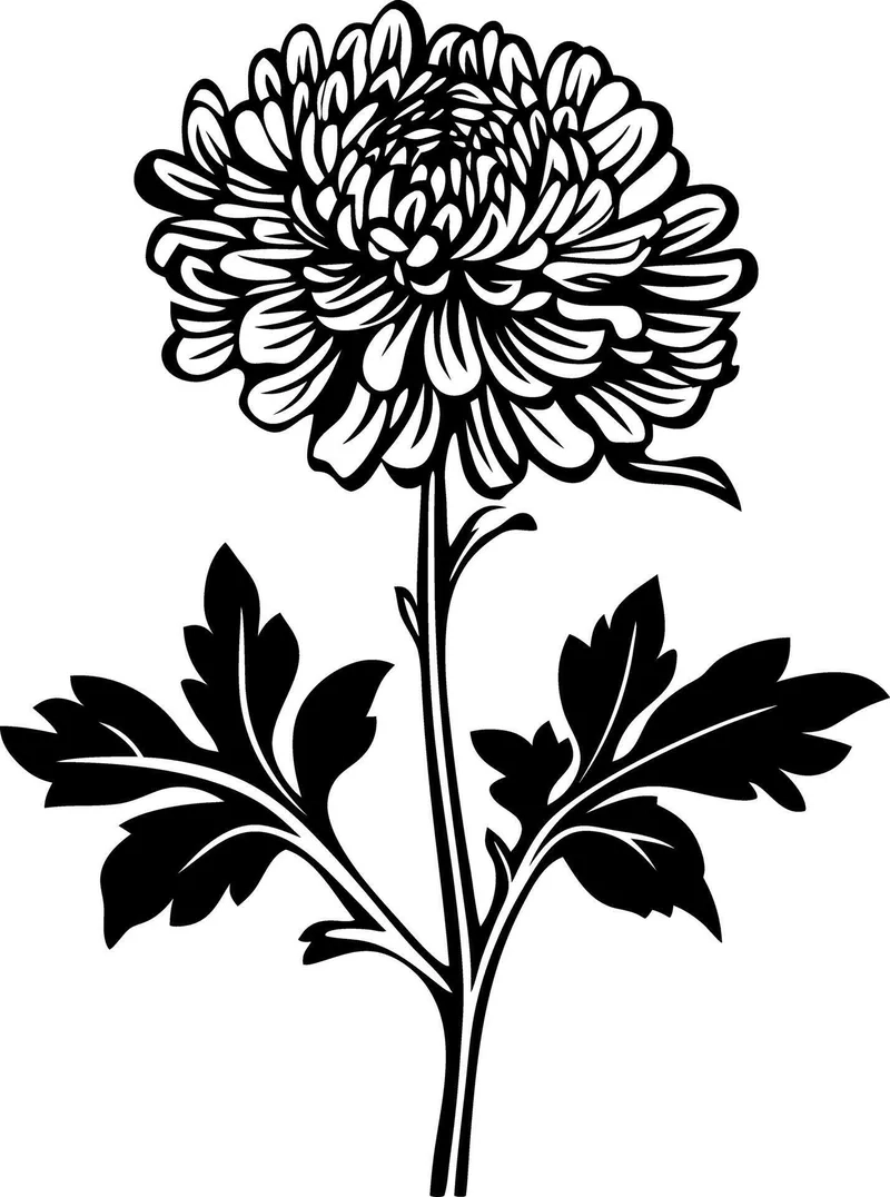 Bé mẫu giáo yêu thích tô màu hoa cúc mầm non