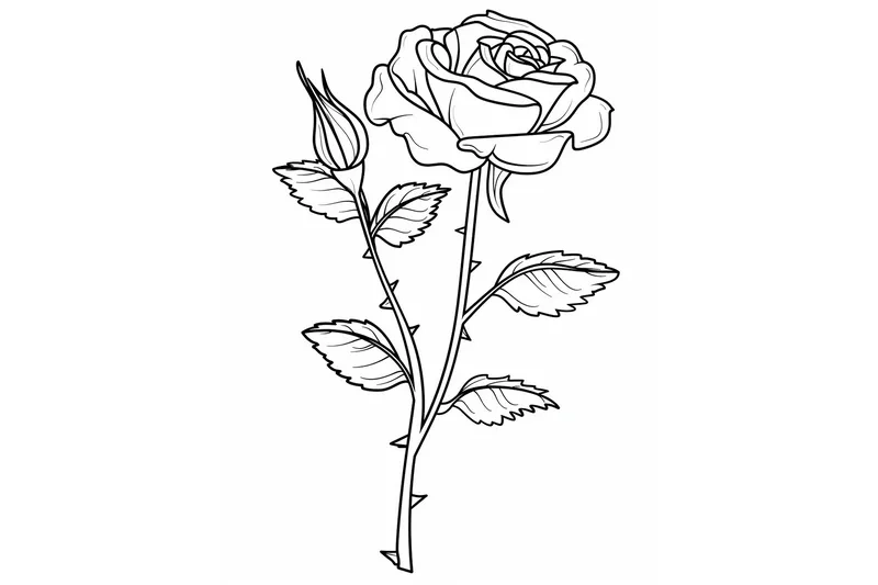 Trẻ em thích thú với tô màu hoa hồng thiếu nhi