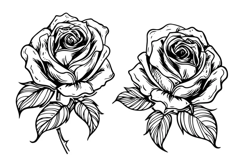 In dễ dàng với tô màu hoa hồng dễ in tại nhà