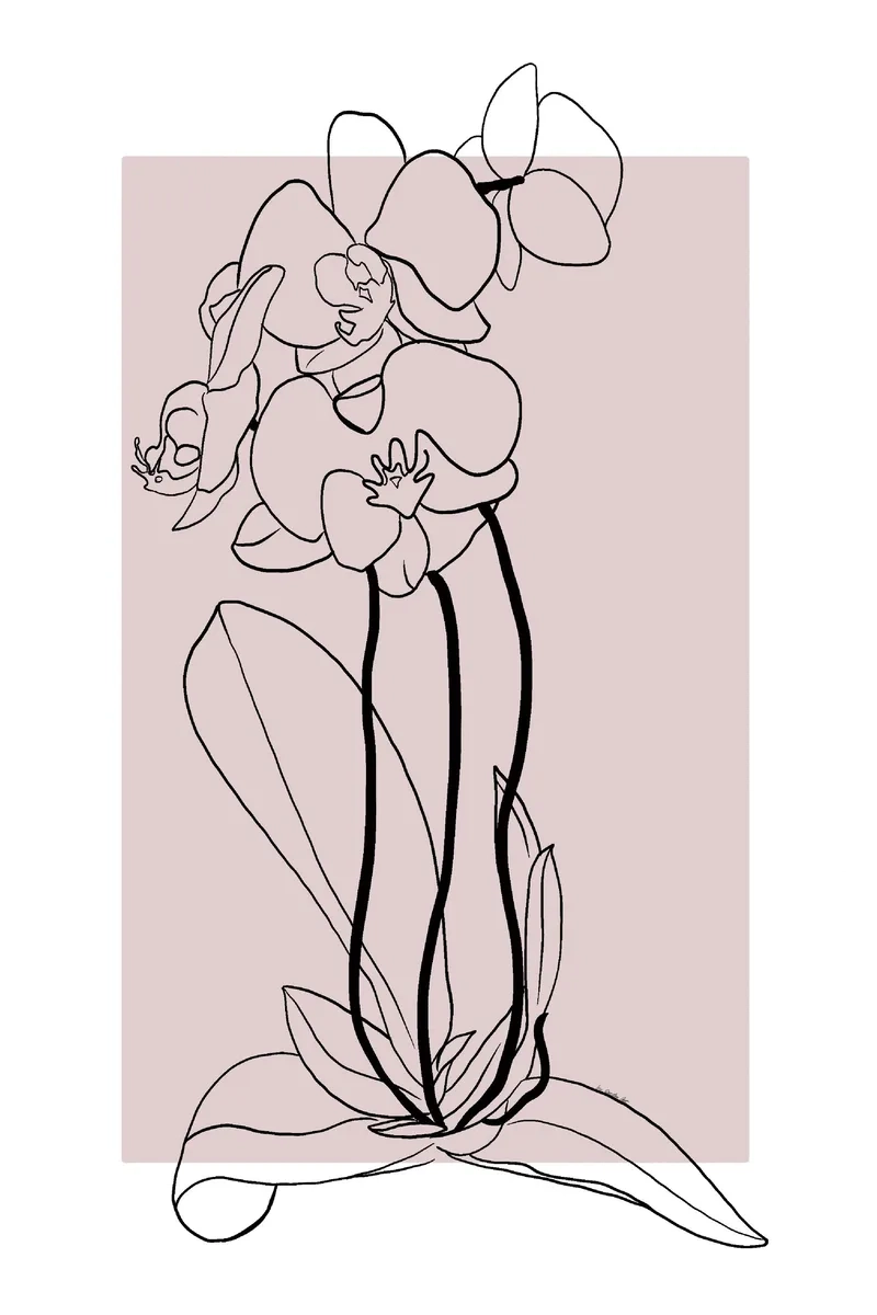 Hoạt động thú vị cho tô màu hoa lan thiếu nhi