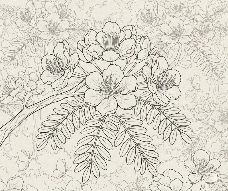 Tô màu hoa phượng là gì và vì sao bé mê mẩn