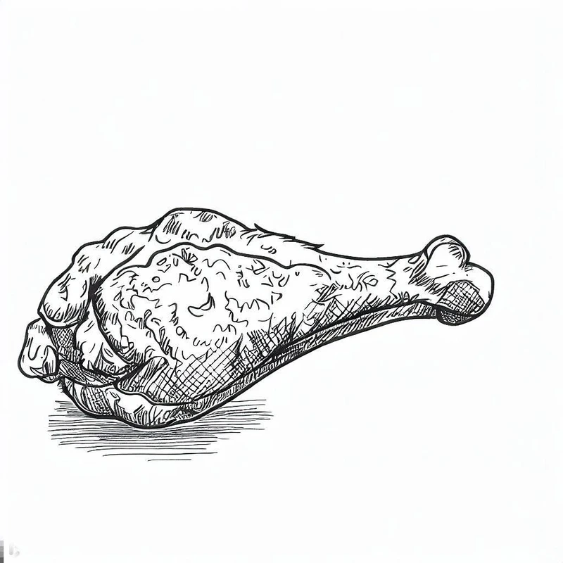 Tranh tô màu gà rán là gì?