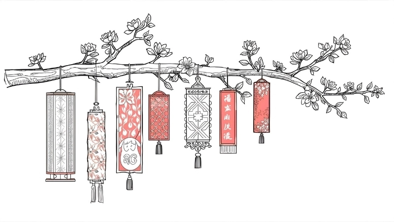 Hoạt động trang trí bao lì xì mầm non giúp bé khéo tay