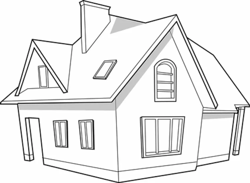 Thỏa sức sáng tạo với tranh tô màu ngôi nhà sáng tạo đáng yêu