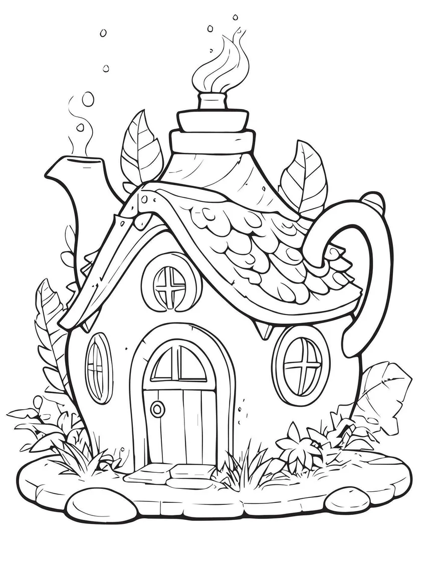 Tô màu công chúa và lâu đài cho bé thêm yêu truyện cổ tích