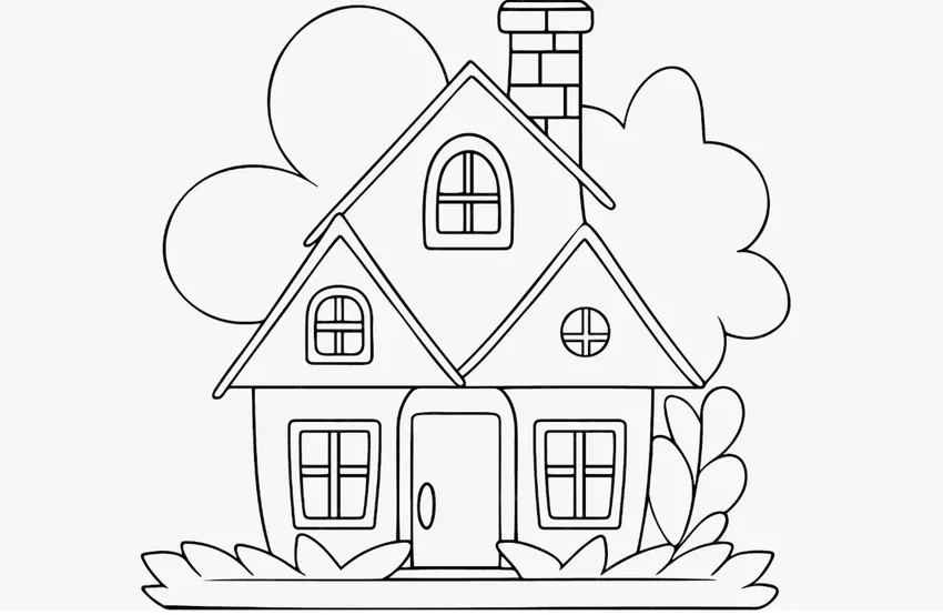 Khám phá tranh tô màu nhà vườn xinh xắn ở Hải Phòng