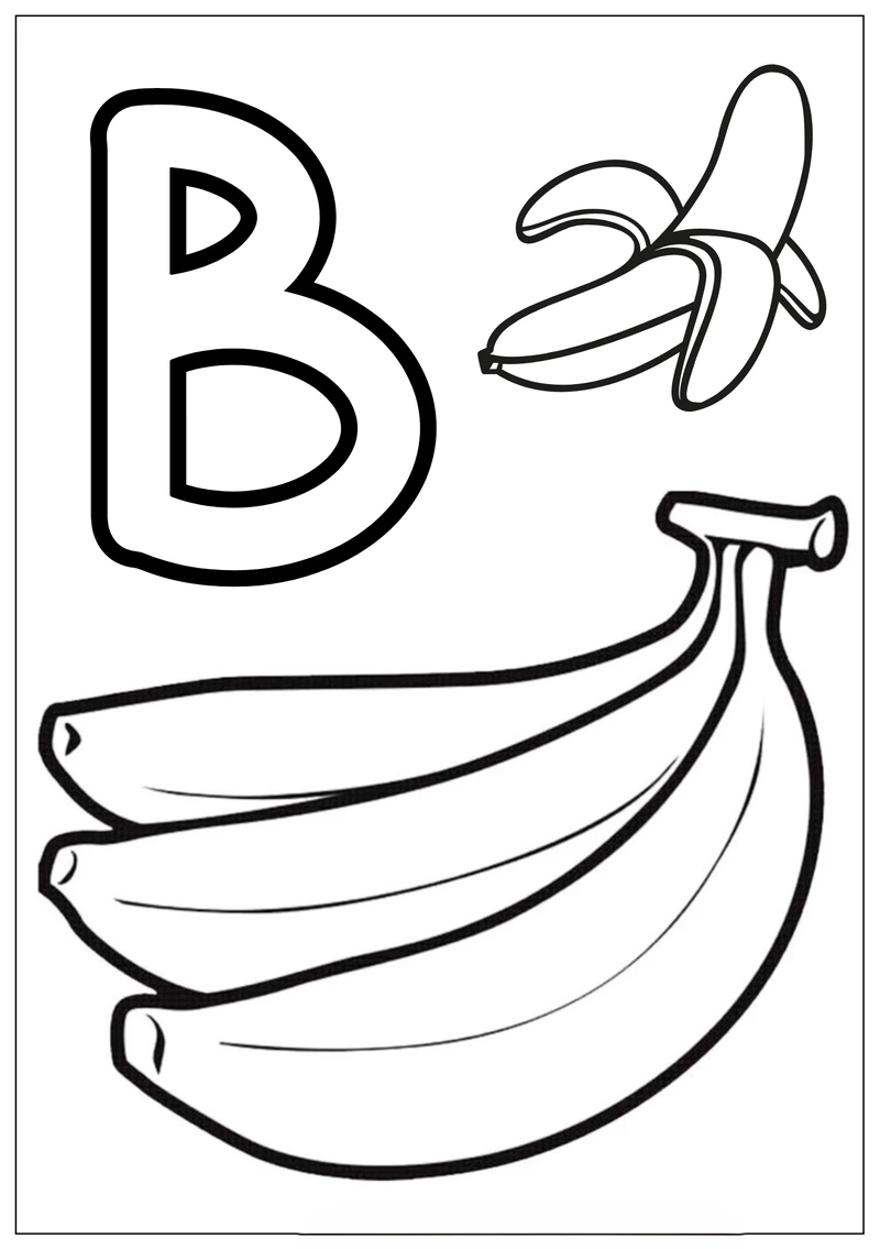 Tranh tô màu quả chuối là gì?