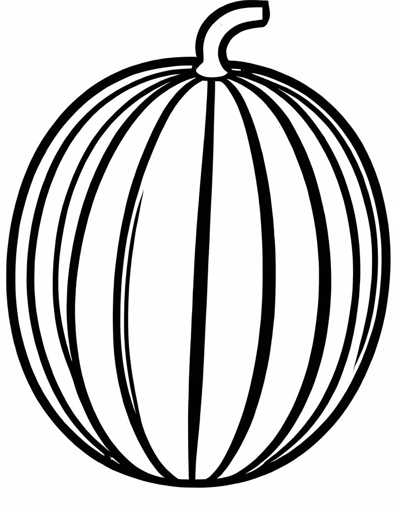 Kho tranh tô màu quả dưa hấu