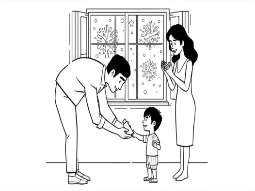 100+ Tranh tô màu chúc tết đẹp nhất 2026 cho bé yêu