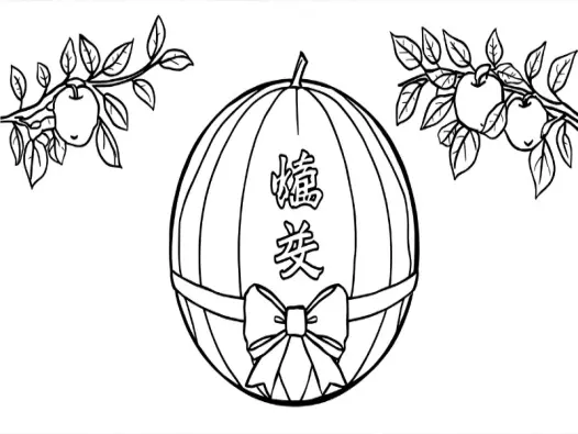 100+ Tranh tô màu dưa hấu tết đẹp nhất cập nhật 2026